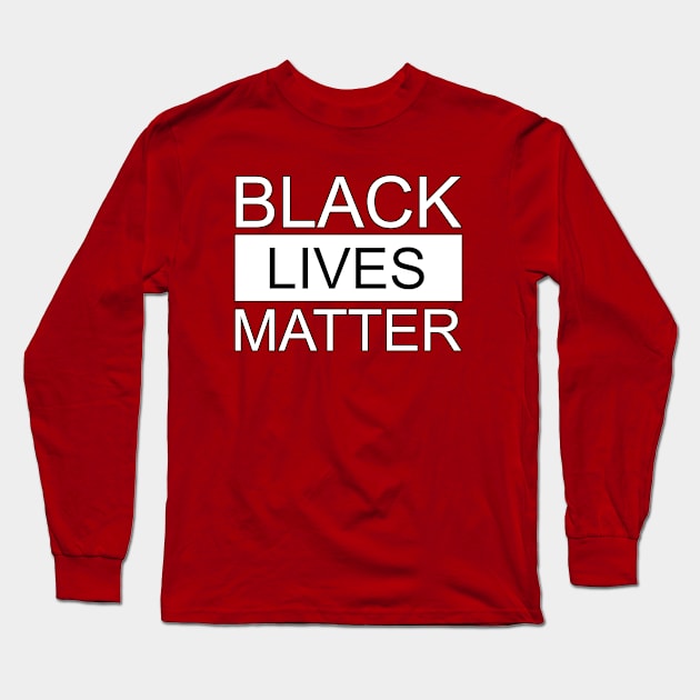 Black Lives Matter Long Sleeve T-Shirt by Aedai